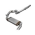 MACH Force-Xp Cat Back Exhaust System: No Tip, 409 Stainless Steel, Unleashes All Available HP