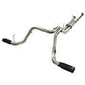 MACH Force-Xp Cat Back Exhaust System: Black Tip, 409 Stainless Steel, Unleashes All Available HP