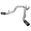 ATLAS DPF Back Exhaust System: Black Tip, Aluminized Steel, Unleashes All Available HP