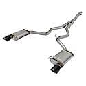 MACH Force-Xp Cat Back Exhaust System: Black Tip, 304 Stainless Steel, Gain up to 16 HP