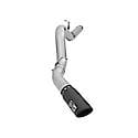 ATLAS DPF Back Exhaust System: Black Tip, Aluminized Steel, Unleashes All Available HP