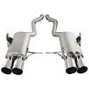 MACH Force-Xp Cat Back Exhaust System: Polished Tip, 304 Stainless Steel, Unleashes All Avail. HP