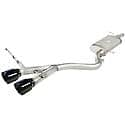 MACH Force-Xp Cat Back Exhaust System: Black Tip, 304 Stainless Steel, Unleashes All Available HP