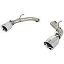 Takeda Axel Back Exhaust System: Polished Tip, 304 Stainless Steel, Gain up to 4 HP