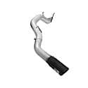 ATLAS DPF Back Exhaust System: Black Tip, Aluminized Steel, Unleashes All Available HP