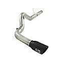 ATLAS DPF Back Exhaust System: Black Tip, Aluminized Steel, Unleashes All Available HP