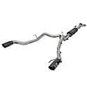 Rebel Series Cat Back Exhaust System: Black Tip, 304 Stainless Steel, Unleashes All Available HP