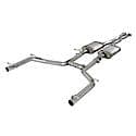 MACH Force-Xp Cat Back Exhaust System: No Tip, 304 Stainless Steel, Unleashes All Available HP