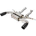 MACH Force-Xp Axel Back Exhaust System: Black Tip, 304 Stainless Steel, Unleashes All Available HP