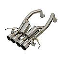 MACH Force-Xp Axel Back Exhaust System: Polished Tip, 304 Stainless Steel, Gain up to 7 HP