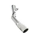 ATLAS DPF Back Exhaust System: Polished Tip, Aluminized Steel, Unleashes All Available HP
