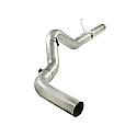 ATLAS DPF Back Exhaust System: No Tip, Aluminized Steel, Unleashes All Available HP