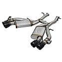 MACH Force-Xp Axel Back Exhaust System: Black Tip, 304 Stainless Steel, Gain up to 4 HP