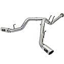 ATLAS DPF Back Exhaust System: Polished Tip, Aluminized Steel, Unleashes All Available HP