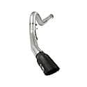 ATLAS DPF Back Exhaust System: Black Tip, Aluminized Steel, Unleashes All Available HP