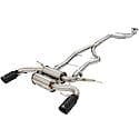 MACH Force-Xp Cat Back Exhaust System: Black Tip, 304 Stainless Steel, Unleashes All Available HP