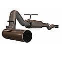 Large Bore-HD Cat Back Exhaust System: No Tip, 409 Stainless Steel, Unleashes All Available HP