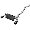 MACH Force-Xp Cat Back Exhaust System: Black Tip, 304 Stainless Steel, Unleashes All Available HP