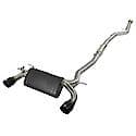 MACH Force-Xp Cat Back Exhaust System: Black Tip, 304 Stainless Steel, Gain up to 12 HP