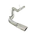 ATLAS DPF Back Exhaust System: Polished Tip, Aluminized Steel, Unleashes All Available HP