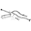 Single - 3in Cat-Back Exhaust System - Super Turbo Muffler: Aluminized Steel