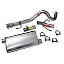 Single - 3in Cat-Back Exhaust System - Super Turbo Muffler: Aluminized Steel