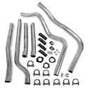 Dual Competition Header Back Exhaust System Kit