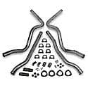 Dual Competition Header Back Exhaust System Kit