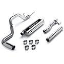 Street Series Cat-Back Exhaust System: Polished Tips, Stainless Steel, Designed for Power and Sound