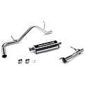 Street Series Cat-Back Exhaust System: Polished Tips, Stainless Steel, Designed for Power and Sound