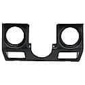 Gauge Mount; Direct Fit; Tach/Speed (3 3/8" X2); Jeep Wrangler 87-95 YJ