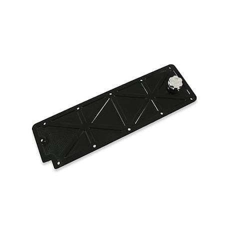 LS Valley Cover with Oil Fill - Black Billet