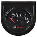 Style Line 2" Electrical Voltmeter Gauge (Black Face)