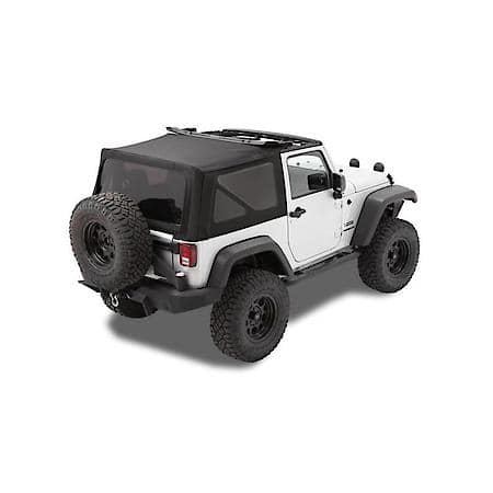 Soft Top: Replace-a-Top(tm); Black Twill