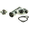 Thermostat Kit: Includes Housing, Thermostat and Gasket, 192 Degrees