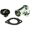 Thermostat Kit: Includes Housing, Thermostat and Gasket, 195 Degrees