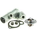 Thermostat Kit: Includes Housing, Thermostat and Gasket, 195 Degrees