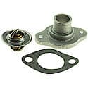 Thermostat Kit: Includes Housing, Thermostat and Gasket, 195 Degrees