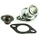 Thermostat Kit: Includes Housing, Thermostat and Gasket, 195 Degrees