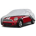 Rain Barrier Mini Cooper Cover, Gray, Standard Outdoor, Waterproof, Breathable