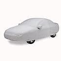 Custom Fit Car Covers Polycotton Gray