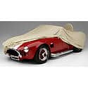 Custom Fit Car Cover - Tan Flannel, Tan