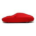 Form-Fit Custom Car Cover - Polyester with Spandex, Red