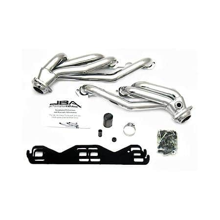 1830SJS 1 1/2" Header Shorty Stainless Steel 88-95 GM Truck 5.0L and 5.7L Silver Ceramic