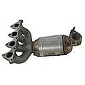 Ultra EPA Direct Fit Catalytic Converter with Integrated Exhaust Manifold