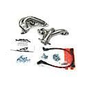 1528SJS 1 1/2" Header Shorty Stainless Steel 07-11 Jeep 3.8L Silver Ceramic