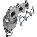 OEM Grade Federal / EPA Compliant Manifold Catalytic Converter