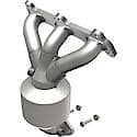 Direct-Fit OEM Grade Catalytic Converter with Integrated Exhaust Manifold