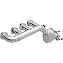 Direct-Fit HM Grade Catalytic Converter with Integrated Exhaust Manifold
