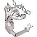 Direct-Fit OEM Grade Catalytic Converter with Integrated Exhaust Manifold
